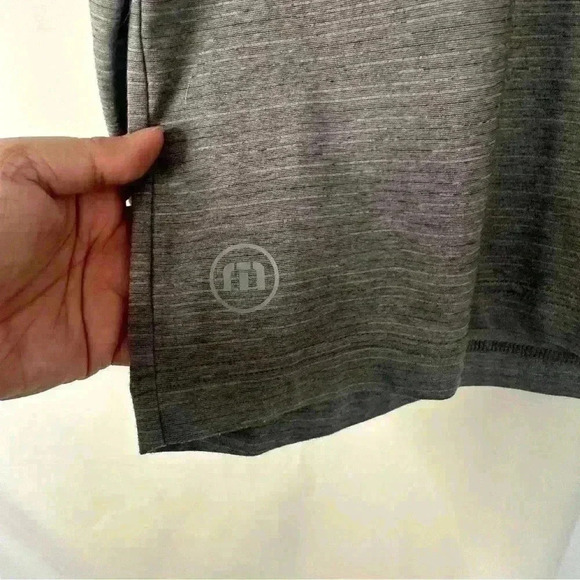 Travis Matthew Pullover Quarter 1/4 Zip Gray Golf Mens Size Medium Long Sleeve - Picture 2 of 15